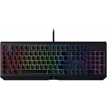 Клавиатура игровая Razer BlackWidow Green Switch USB US RGB, Black (RZ03-02860100-R3M1)