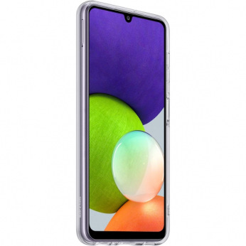 Чехол Samsung Soft Clear Cover для смартфона Galaxy A22 (A225) Transparent (EF-QA225TTEGRU)