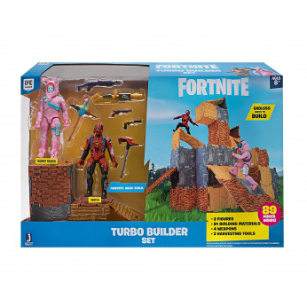 Колекційна фігурка Jazwares Fortnite Turbo Builder Set Rabbit Raider & Vertex S2 (FNT0115)