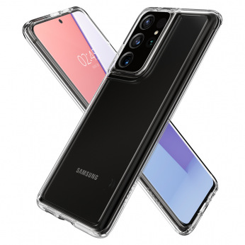 Чохол для Samsung Galaxy S21 Ultra Crystal Hybrid, Crystal Clear (ACS02379)
