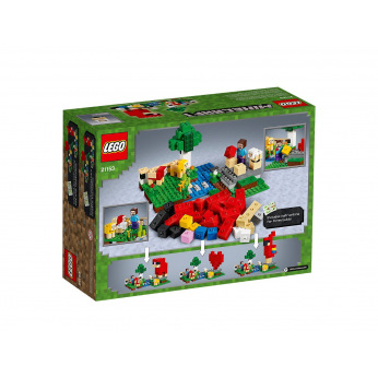 Конструктор LEGO Minecraft Шерстяная ферма 21153 (21153)