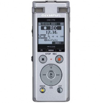 Диктофон Olympus DM-770 8GB Silver (V414131SE000) (V414131SE000)