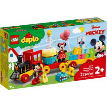Конструктор LEGO DUPLO Святковий потяг Міккі та Мінні 10941 (10941)