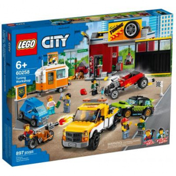 Конструктор LEGO City Тюнинг-мастерская 60258 (60258)