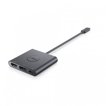 Переходник Dell Adapter - USB-C to HDMI/ DisplayPort with Power Delivery (470-AEGY)