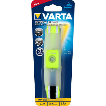 Ліхтар VARTA Outdoor Sports Reflective LED Band (16620101401)