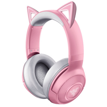 Гарнітура бездротова Razer Kraken BT - Kitty Edition - Quartz (RZ04-03520100-R3M1)