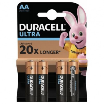 Батарейка Duracell Ultra Power AA/LR06 BL 4шт (5004805)