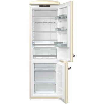 Холодильник Gorenje ONRK193C/комби/194 см/311 л./А+++/No Frost Plus/ светодиодный диспл/бежевый (ONRK193C)