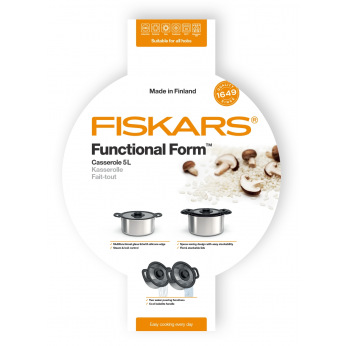 Кастрюля Fiskars Functional Form 5 л (1026578)