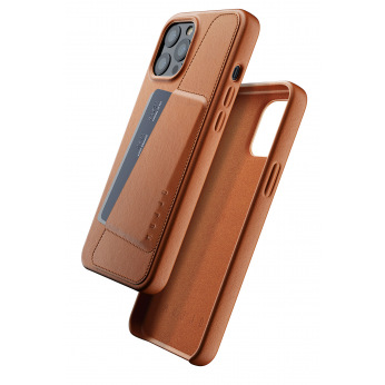 Чохол шкіряний MUJJO для iPhone 12 Pro Max Full Leather Wallet, Tan (MUJJO-CL-010-TN)