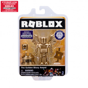 Игровая коллекционная фигурка Jazwares Roblox Core Figures  Golden Bloxxy Award (19887R)