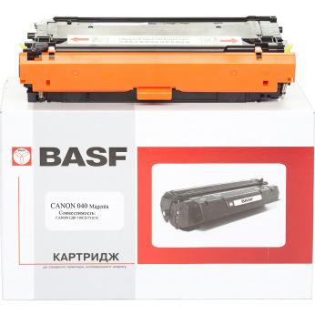 Картридж BASF заміна Canon 040 Magenta (BASF-KT-040M)