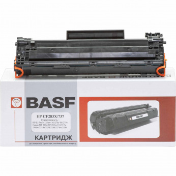 Картридж для HP LaserJet Pro M201n BASF 737/83X  Black BASF-KT-737-9435B002