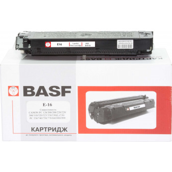Картридж для Canon FC-300 BASF E16  Black BASF-KT-E16