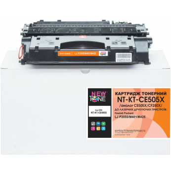 Картридж для HP LaserJet P2055 NEWTONE 05X  Black NT-KT-CE505X