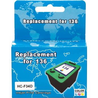 Картридж для HP Photosmart 2578 MicroJet  Color HC-F34D