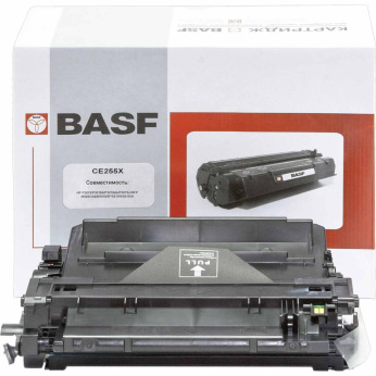 Картридж для HP LaserJet P3010 BASF 55X  Black BASF-KT-CE255X