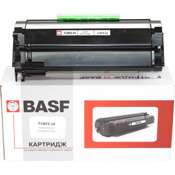 Картридж для Lexmark MS617 BASF 51B0XA0  Black BASF-KT-51B0XA0
