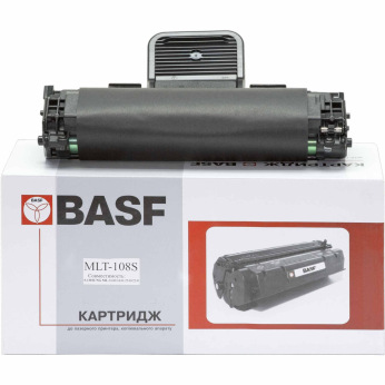 Картридж для Samsung ML-1640 BASF 108S  Black BASF-KT-MLT108S