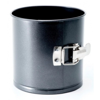 Форма для выпечки Ardesto Gemini кулича/кекса круглая 12*10 см разъемная, серый, углеродистая сталь (AR2505G)