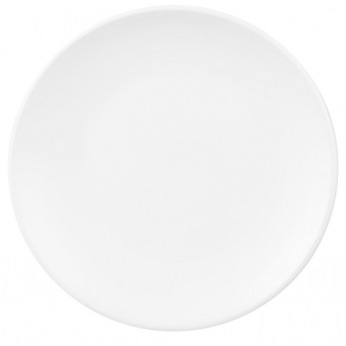 Тарелка десертная Ardesto Lucca, 19 см, White, керамика (AR2919WM)