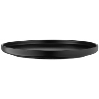 Тарелка обеденная Ardesto Trento, 26,5 см, черная, керамика (AR2926TB)