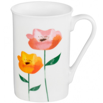 Чашка Ardesto Flowers, 270 мл, фарфор (AR3446)