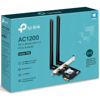 WiFi-адаптер TP-Link Archer T5E AC1200, PCI Express, BT (ARCHER-T5E)