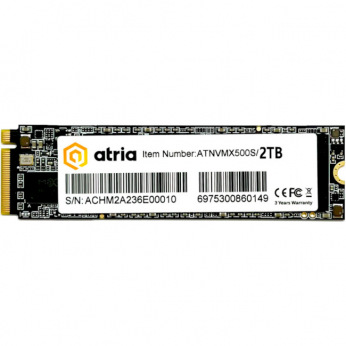 накопичувач M.2 2048GB X500S NVMe PCIe 3.0  NVMe ATNVMX500S/2048 (ATNVMX500S/2048)