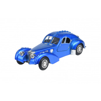 Автомобіль 1:28 Same Toy Vintage Car зі світлом і звуком Синій  (HY62-2Ut-5)