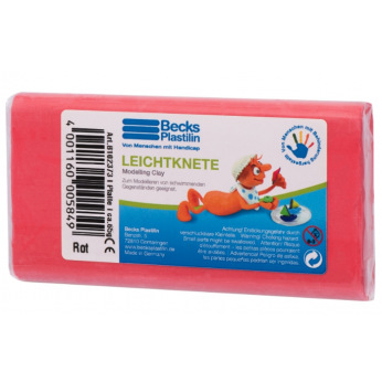 Пластилін плаваючий Becks Plastilin 65г червоний B102373 (B102373*)