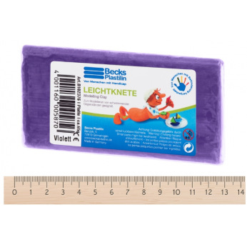Пластилин плавающий Becks Plastilin 65г фиолетовый B102376 (B102376*)