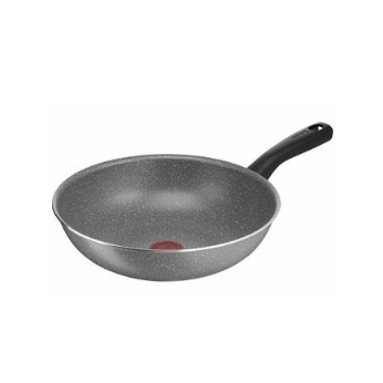 Сковорода Вок Tefal Tefal Cook Natural, 28см , алюминий, бакелит, серый (B5791902)