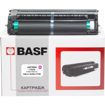Копи Картридж (Фотобарабан) BASF для OKI  аналог 43870006 Magenta (BASF-DR-C5650-43870006)