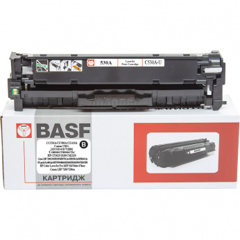 Картридж для HP Color LaserJet Pro 400 M475, M475dn, M475dw BASF 304A/718  Black BASF-KT-CC530A-U