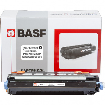 Картридж для Canon i-Sensys LBP-5300 BASF 501A  Black BASF-KT-Q7580A_CRG711