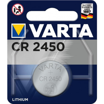 Батарейка VARTA CR 2450 BLI 1 LITHIUM (06450101401)