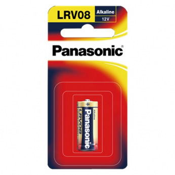 Батарейка Panasonic Micro Alkaline LRV08 BLI 1(A23 / MN21 / V23) (LRV08L/1BE)