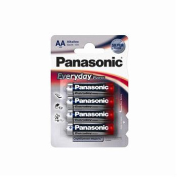 Батарейка Panasonic EVERYDAY POWER AA BLI 4 ALKALINE (LR6REE/4BR)