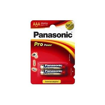 Батарейка Panasonic PRO POWER AAA BLI 2 ALKALINE (LR03XEG/2BP)