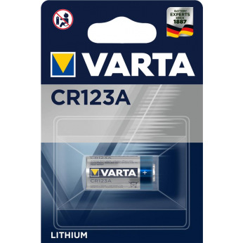 Батарейка VARTA CR 123A BLI 1 LITHIUM (06205301401)