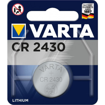 Батарейка Varta CR 2430     BLI 1 LITHIUM (06430101401)