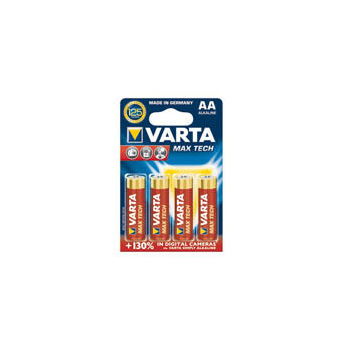 Батарейка VARTA LONGLIFE MAX POWER AAA  BLI 4 ALKALINE (04703101404)