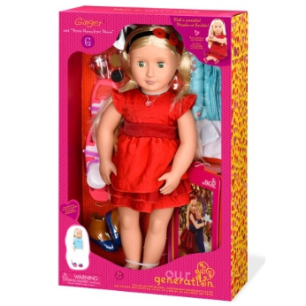 Кукла Our Generation DELUXE Джинджер с одеждой и аксессуарами 46 см BD31045Z (BD31045Z*)