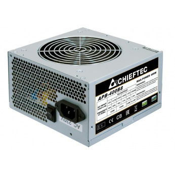 Блок питания CHIEFTEC Value APB-400B8,12cm fan, a/PFC,24+4,2xPeripheral,1xFDD,3xSATA,1xPCIe (APB-400B8)
