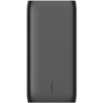 Портативний зарядний пристрій Belkin 20000mAh, 30W, PD, USB-A, USB-C, black (BPB002BTBK)