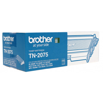 Картридж для Brother Fax-2820 Brother TN-2075  Black TN2075