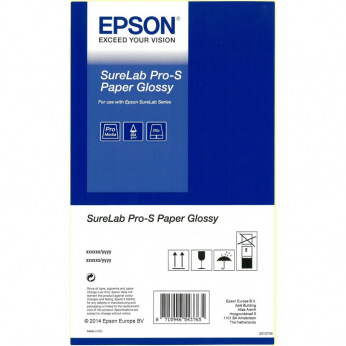 Фотопапір Epson Pro-S Paper Glossy 254 г/м кв, 12*165 см, 5x65 (C13S450061BP)