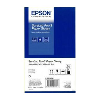 Рулонная бумага Epson SURELAB PRO-S PAPER GLOSSY BP 152mmx65m, 2 рулона (C13S450062BP)
